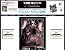 Tablet Screenshot of frenchieconnection.net